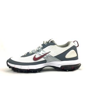 Nike Air Red/Grey/White Golf Shoe 9 Like New